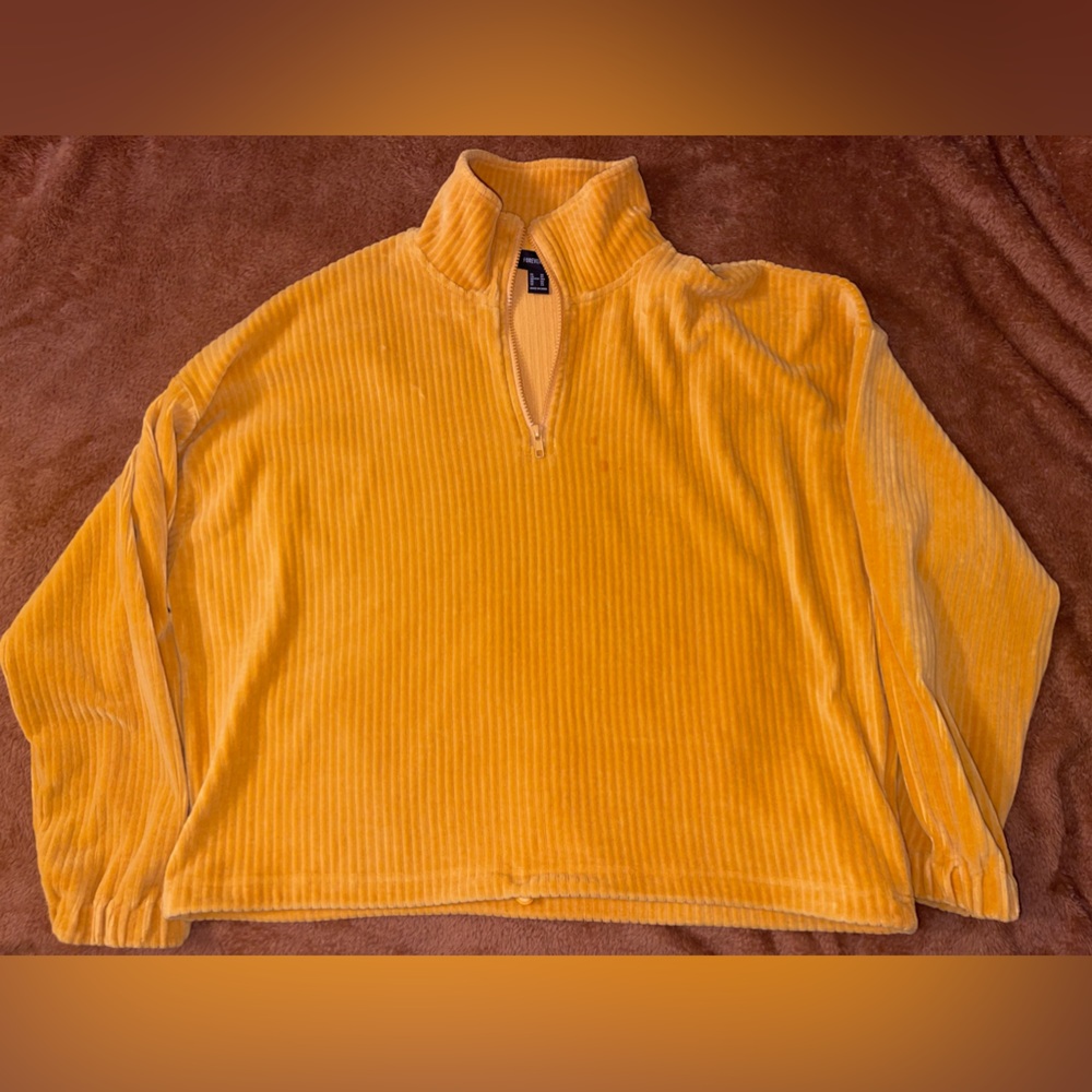 Plus Size Quarter zip Pullover
